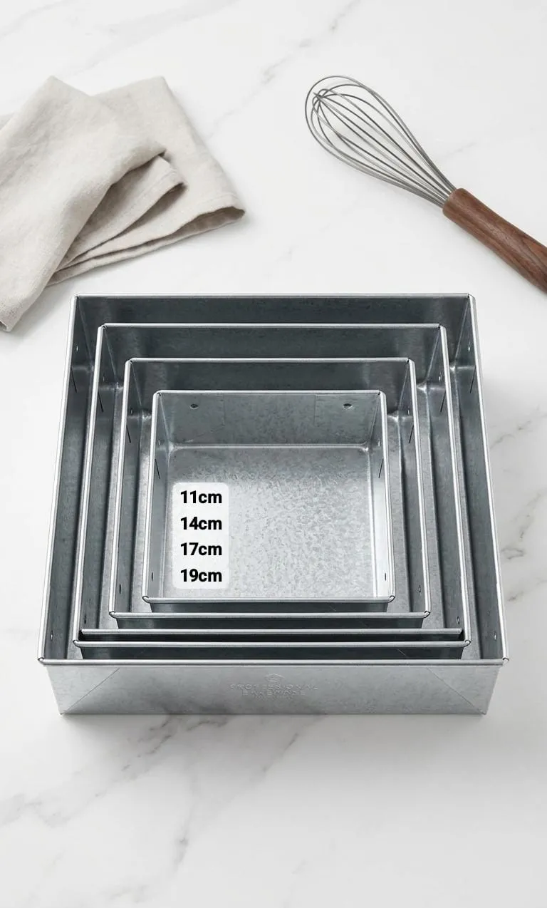 4pcs Box Cake Tray set ?