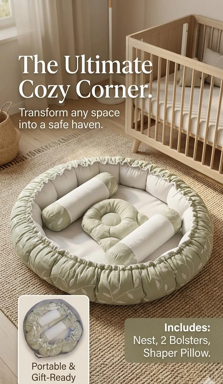 baby Round Bedding set