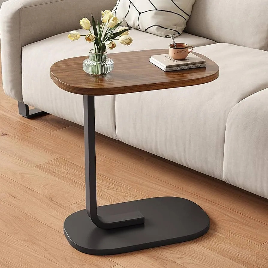 C Shaped Side coffee Table